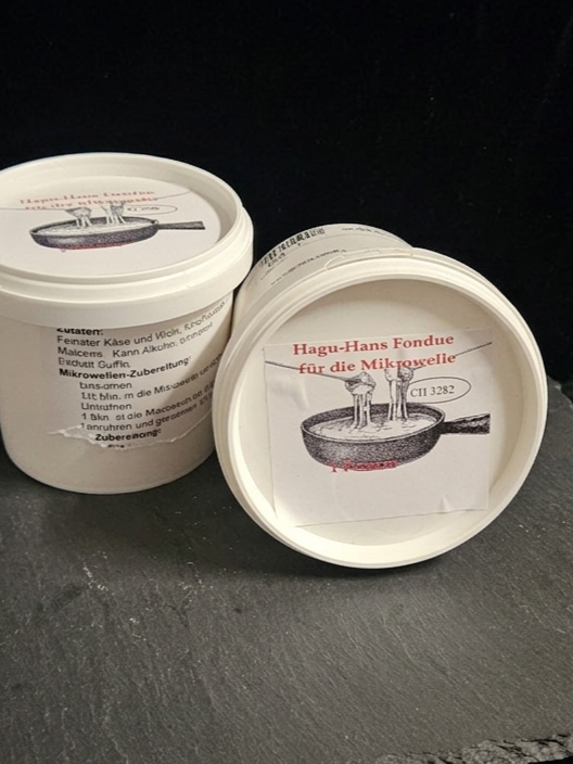 Mikrowellen Hagu-Hans Fondue